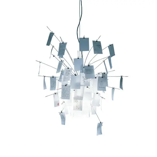 Ingo Maurer - zettel'z 6 - hanglamp Speciale Aanbieding