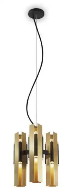 Tooy - 559.23 Excalibur Chandelier 3 Luci - hanglamp Garantie Inbegrepen