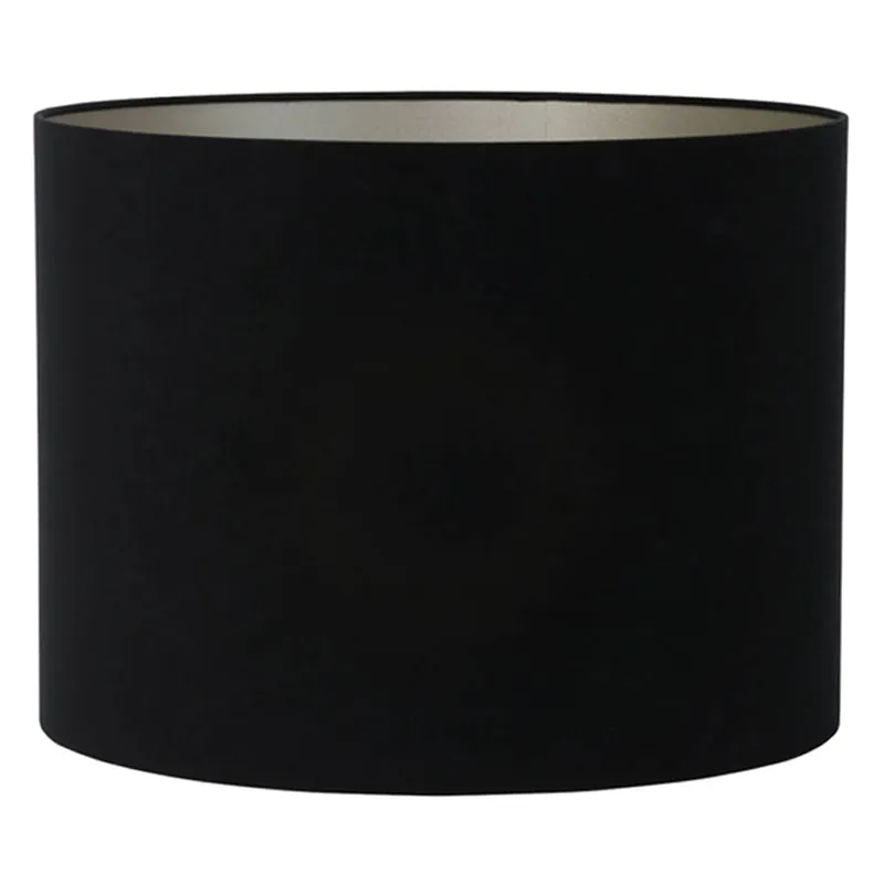 Exclusieve Aanbieding Zwarte lampenkap modern Light & Living Velours