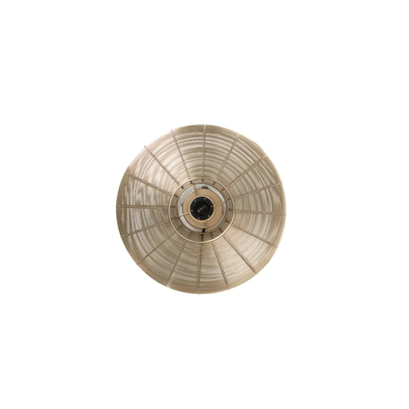 Cirkelvormige rieten hanglamp Light & Living Bahoto Shop Nu