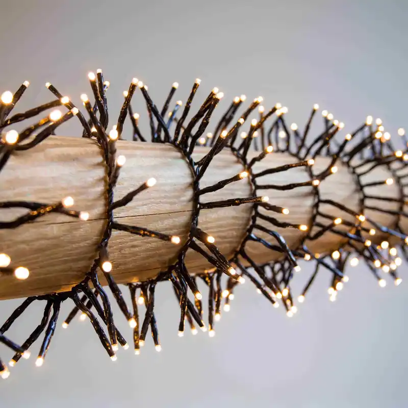Hete Deal Clusterverlichting | 4,5 meter met 450 lampjes | Warm wit | PVC