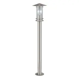 Zilveren moderne buitenlamp rvs, Arabella, IP44 | Lampgigant.nl Meest Verkocht