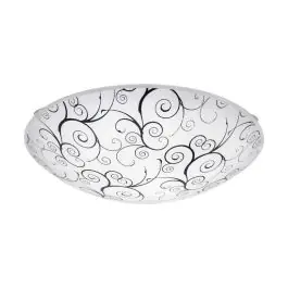 Lage Prijs Witte plafondlamp glas, Bennet, 11W, 3000K LED | Lampgigant.nl