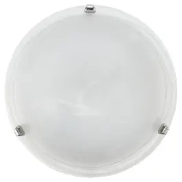 Veilige Betaling Chromen plafonnière glas, Alcor | Lampgigant.nl