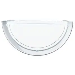 Luxe Chromen moderne wandlamp glas, Agena | Lampgigant.nl