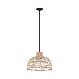 Handgemaakt Landelijke hanglamp hout, Alida | Lampgigant.nl