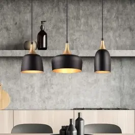 Zwarte hanglamp modern, Declan | Lampgigant.nl Merkproduct