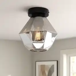 Flitsaanbieding Retro plafondlamp grijs, Anoek | Lampgigant.nl