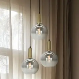 Bestel Nu Design hanglamp grijs, Emerson | Lampgigant.nl