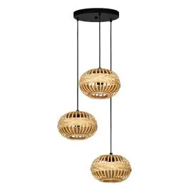 Beste Prijs Bruine landelijke hanglamp metaal, Firenze | Lampgigant.nl
