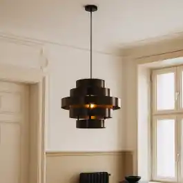 Gratis Verzending Landelijke hanglamp bruin, Jana | Lampgigant.nl
