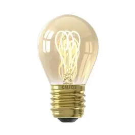 Limited Edition Dimbare Calex E27 LED filament lamp amber, 2,5W, 2100K | Lampgigant.nl