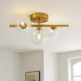 Design plafondlamp transparant, Remo | Lampgigant.nl Op = Op