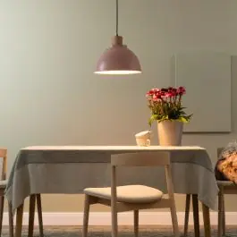Landelijke hanglamp roze, Thalina | Lampgigant.nl Exclusief