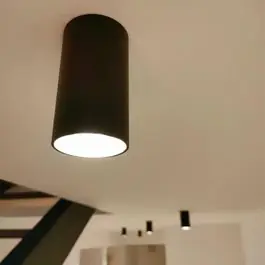 Moderne opbouwspot zwart 5,5cm GU10 50mm - Tuba | QAZQA Gecertificeerd