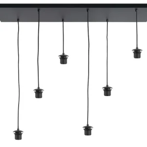 Plafondplaat 6 lichts 100 x 35 cm rechthoek Lage Kosten