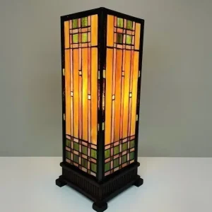 Beperkt Aanbod Tiffany windlicht Stripes groot