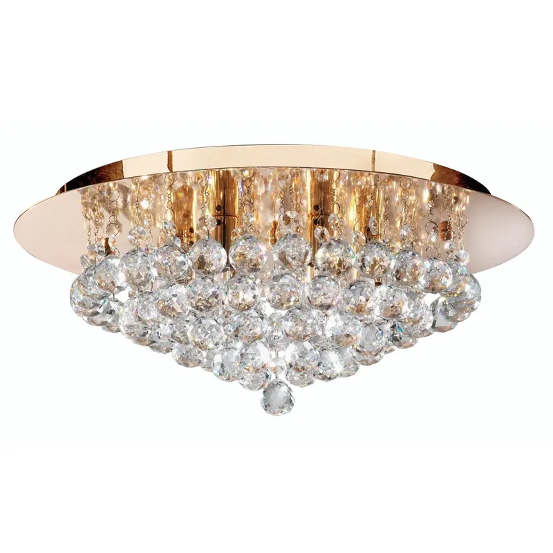 Plafondlamp Hanna Bal 45cm goud Kristal Finale Uitverkoop