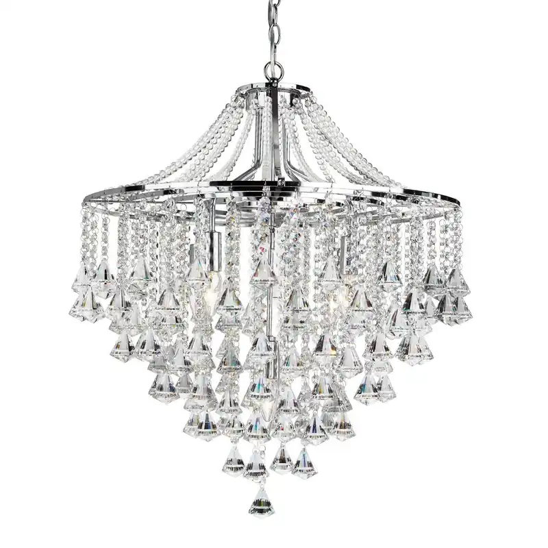 Hanglamp Dorchester 5-lichts kristal Aanbieding