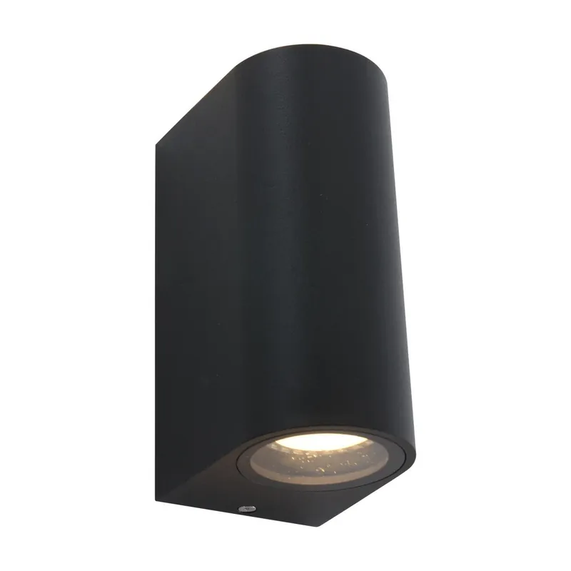 Buitenlamp wand Logan rond Uitverkoop