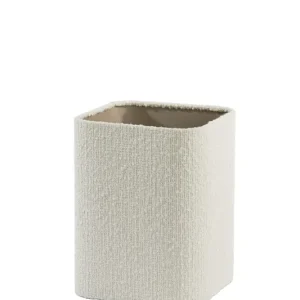 4120205 – Kap vierkant rond hoog 20-20-26 cm BOLERO wit Dagaanbieding