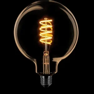 ETH Led Zigbee Spiraal Globe 125mm E27 6W CCT 2700k-2200k Goud 490L Beste Prijs