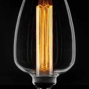 Deco led kooldraad 43S 11x20cm 1w/2.5w/5w 3 standen E27 1800k smoke glas 20-50-100l 3 stappen dimbaar Snelle Levering