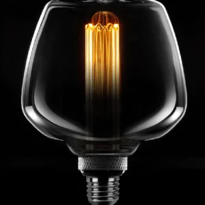 Topkwaliteit ETH Deco led kooldraad 23SC 12x16cm 1w/2.5w/5w 3 standen E27 1800k 40-100-200l 3 stappen dimbaar half smoke / half helder