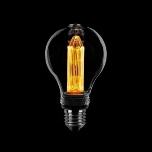 Standaardlamp kooldraad LED 5w E27 240v 1800k 3 stappen dimbaar smoke Budget
