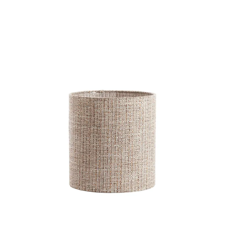 Actieprijs Kap cilinder 30-30-32 cm OKAVI licht bruin