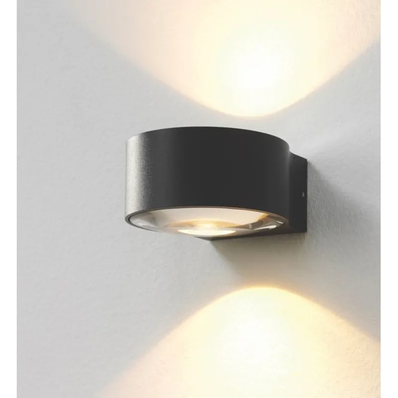 Aanbieding Wandlamp Hudson Antraciet