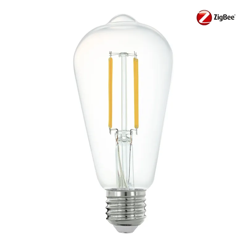 Aanbieding EGLO Connect-Z Zigbee Filament LED Lamp E27 6 Watt 806Lm Edison