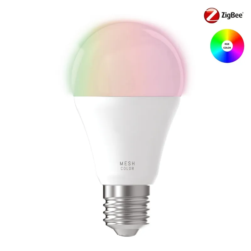 EGLO Connect-Z Zigbee LED Lamp E27 9 Watt 806Lm Wit+RGB Ambachtelijk