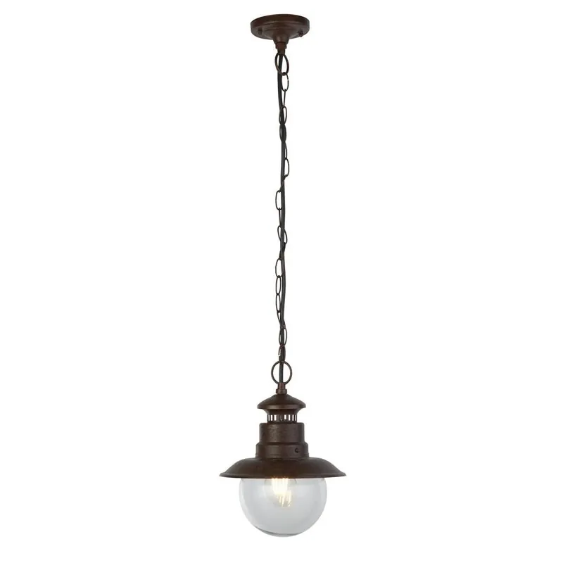 Search Light Station Brown Outdoor Hanglamp Flitsaanbieding